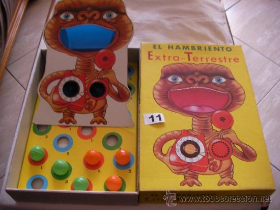 Juegos de mesa: ANTIGUO JUEGO DE MESA - ET - EL HAMBRIENTO EXTRATERRESTRE - Foto 1