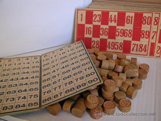 Antiguo Bingo 90 Numeros Tallados En Madera Y Verkauft Durch Direktverkauf