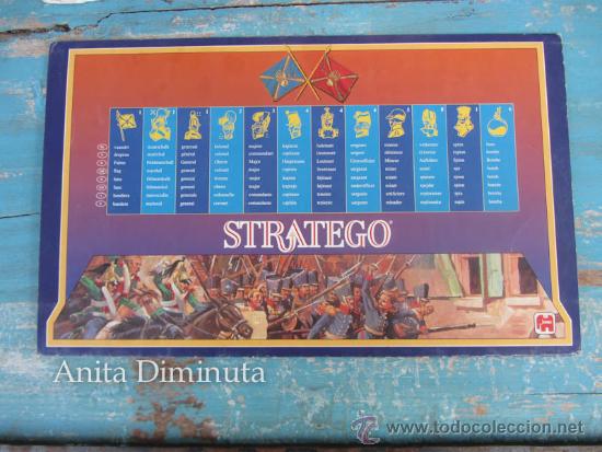 Juegos de mesa: ANTIGUO JUEGO DE MESA DE LA MARCA BORRAS - STRATEGO - COMPLETO - ATACA Y APODERATE DE LA BANDERA - C - Foto 6