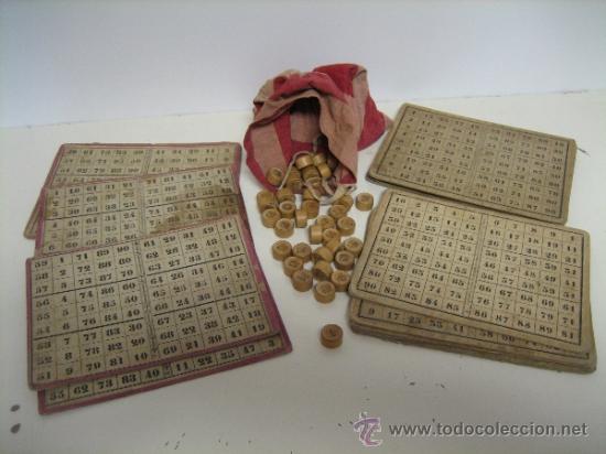 Juegos de mesa: Juego de bingo muy antiguo - Foto 1