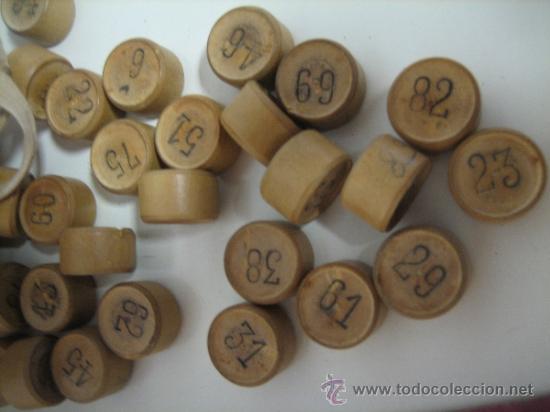 Juegos de mesa: Juego de bingo muy antiguo - Foto 4