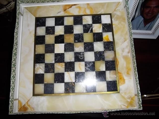 Juegos de mesa: AJEDREZ DE ALABASTRO NUEVO A ESTRENAR - Foto 2