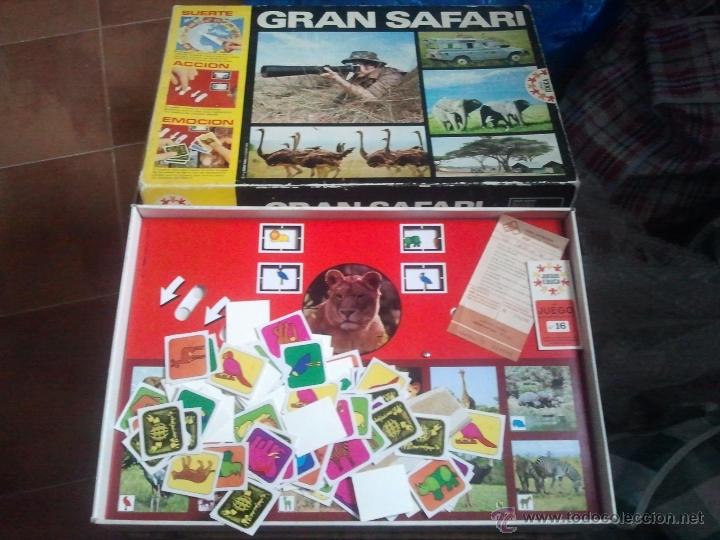 Jogos de mesa: juego de mesa antiguo de educa   gran safari