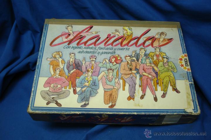 Brettspiele: CHARADA - JUEGO DE INGENIO, M&Iacute;MICA, FANTASIA Y SUERTE - EDUCA SALLENT HERMANOS 1988
