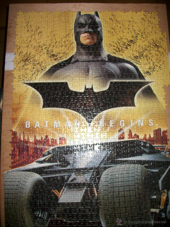 Juegos de mesa: PUZZLE BATMAN BEGINS - 1000 PIEZAS - 68X48 - EDUCA - Foto 2