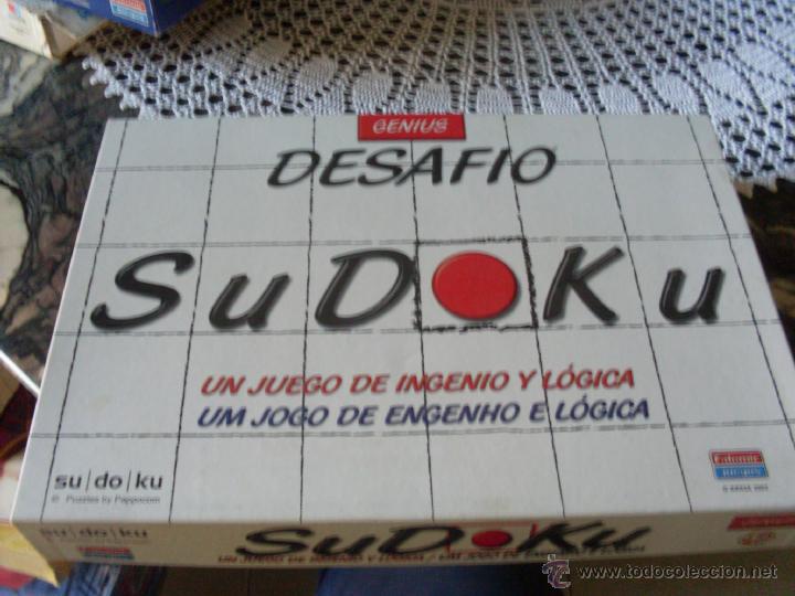 Juegos de mesa: DESAFIO SUDOKU (J-1)