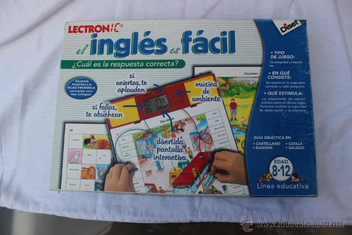 Board Games: INGLES FACIL ELECTRONIC *** DISET- JUEGO DE MESA