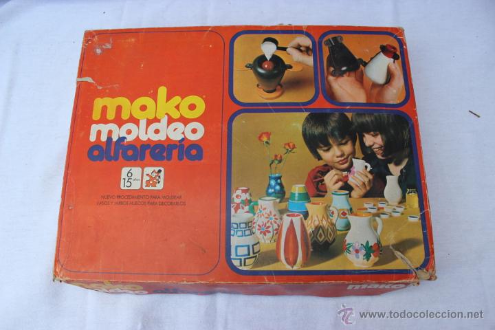 Board Games: JUEGO DE MESA ** MAKO MOLDE DE ALFARERIA ** ANTIGUO ** A&Ntilde;OS 70