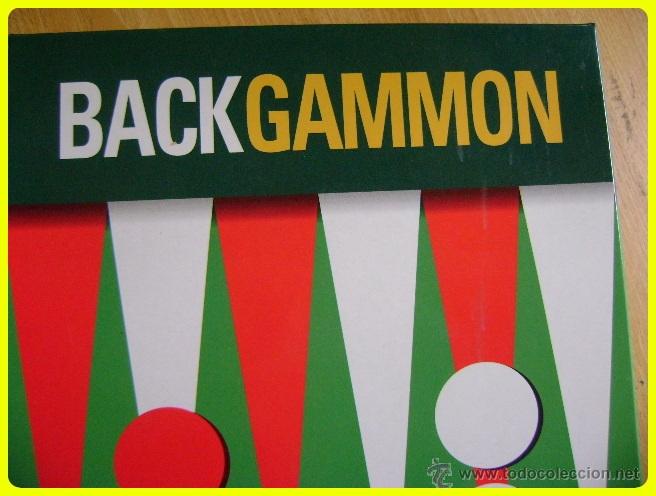 Juegos de mesa: Juego Backgammon en cart&oacute;n, a estrenar. RBA - Foto 1