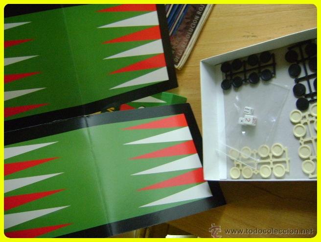Juegos de mesa: Juego Backgammon en cart&oacute;n, a estrenar. RBA - Foto 2