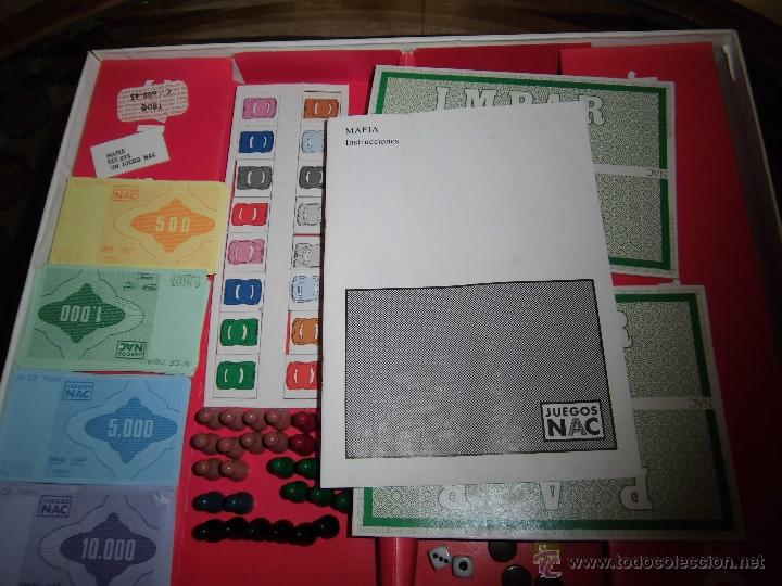 Juegos de mesa: JUEGO DE MESA  NAC - MAFIA - 1982 - Foto 16