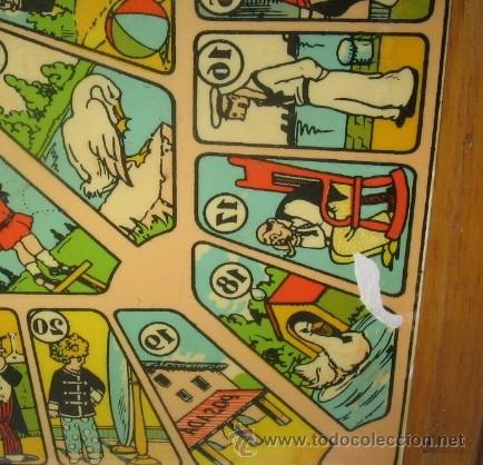 Juegos de mesa: ANTIGUO TABLERO DE PARCH&Iacute;S O PARCHESI Y OCA DE MADERA - Foto 3