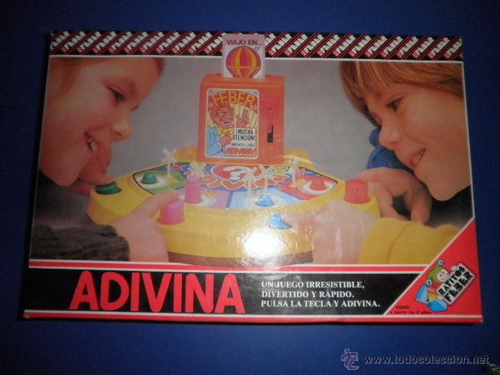 Juegos de mesa: ADIVINA DE FEBER - NO FUNCIONA - Foto 1