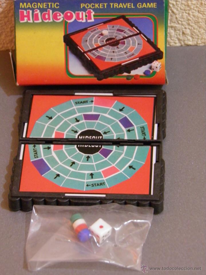 Brettspiele: JUEGO DE VIAJE MAGNETICO(POCKET TRAVEL GAME)HIDEOUT,A&Ntilde;OS 80,A ESTRENAR