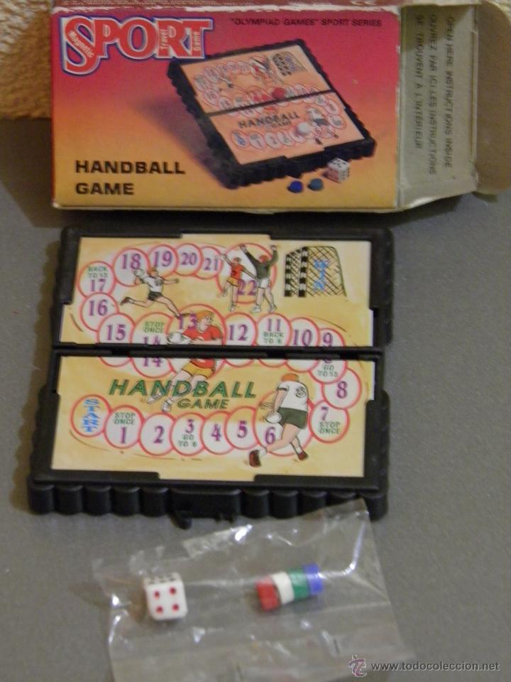 Brettspiele: JUEGO DE VIAJE MAGNETICO(POCKET TRAVEL GAME)HANDBALL GAME,A&Ntilde;OS 80,A ESTRENAR