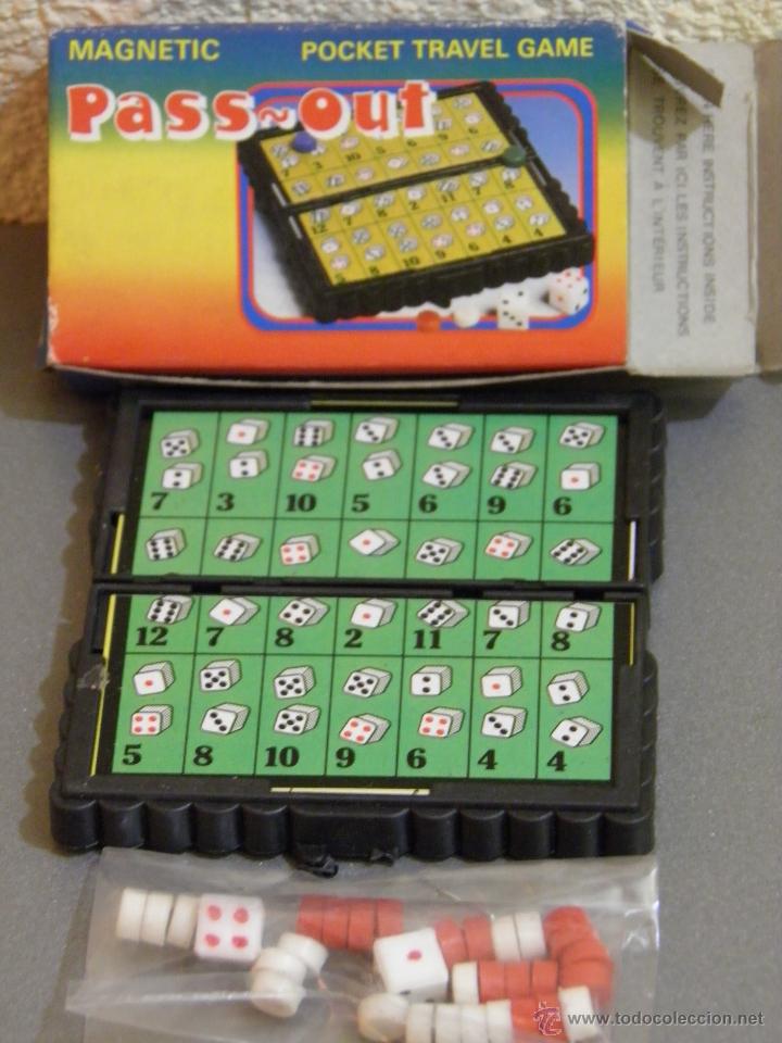 Brettspiele: JUEGO DE VIAJE MAGNETICO(POCKET TRAVEL GAME)PASS-OUT,A&Ntilde;OS 80,A ESTRENAR