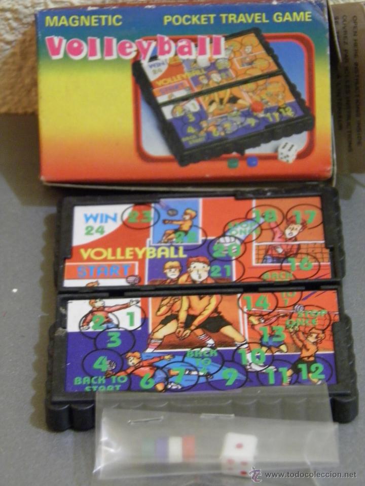 Board Games: JUEGO DE VIAJE MAGNETICO(POCKET TRAVEL GAME)VOLLEYBALL,A&Ntilde;OS 80,A ESTRENAR