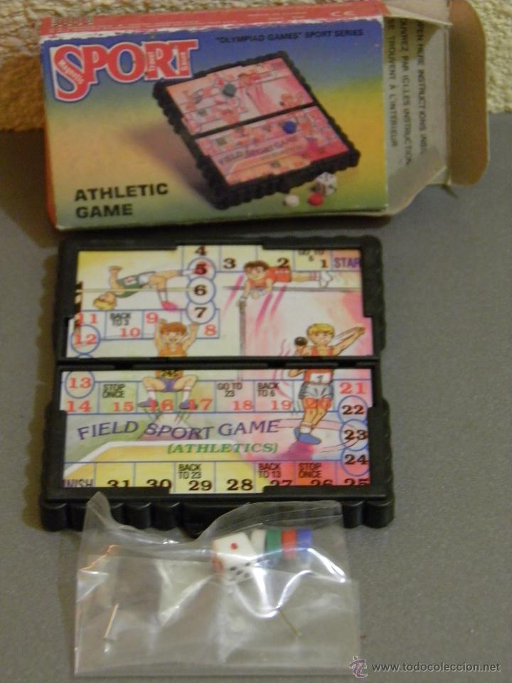 Board Games: JUEGO DE VIAJE MAGNETICO(POCKET TRAVEL GAME SPORT)GYMNASTICS GAME MAN,A&Ntilde;OS 80,A ESTRENAR