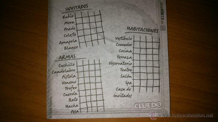 Juegos de mesa: Cluedo de Parker descatalogado y como nuevo - Foto 5