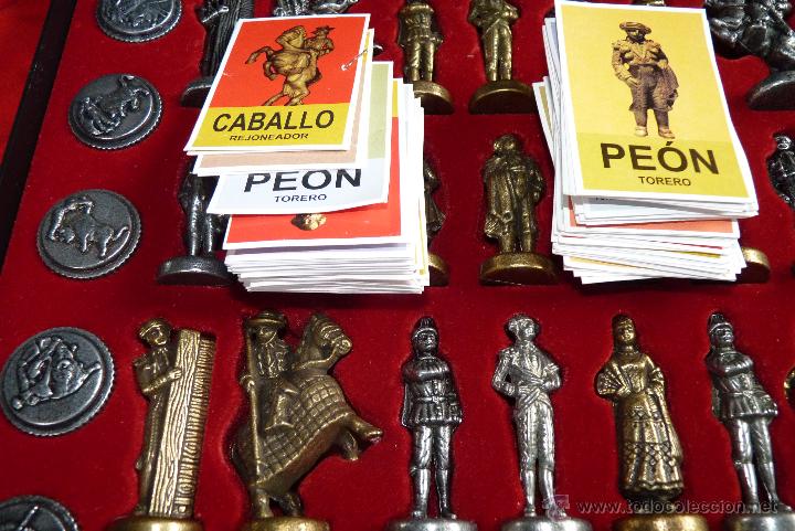 Juegos de mesa: TOROS, AJEDREZ TAURINO, CON TODAS LAS FIGURAS Y COSOS - Foto 7