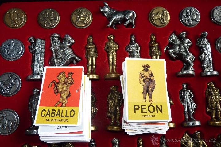 Juegos de mesa: TOROS, AJEDREZ TAURINO, CON TODAS LAS FIGURAS Y COSOS - Foto 8