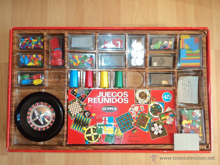 juegos reunidos geyper 45 - primeros años 70´s - Compra venta en  todocoleccion