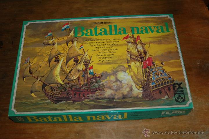 Board Games: BATALLA NAVAL RUDOLF ROSS FX.SCHMID ---- NO COMPLETO