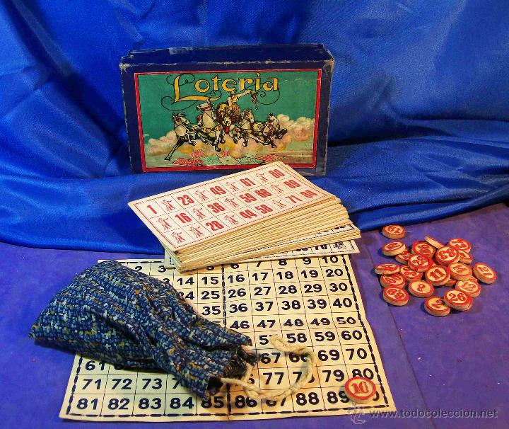 Giochi da tavolo: ANTIGUO JUEGO DE LA LOTERIA ESPA&Ntilde;A A&Ntilde;OS 1900