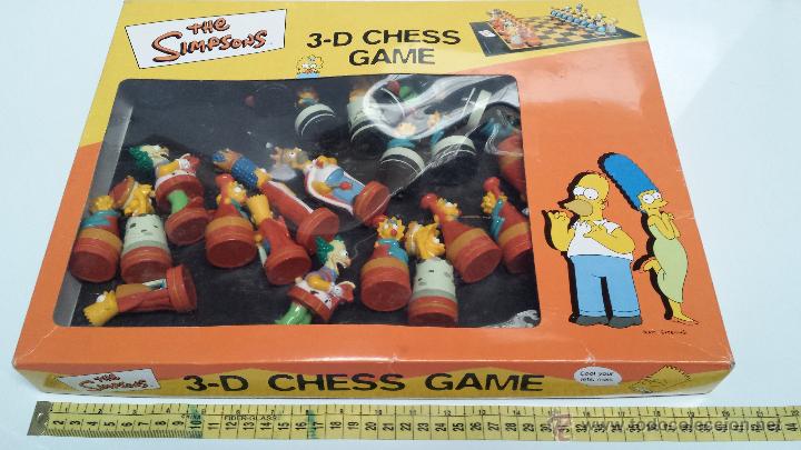 Juegos de mesa: AJEDREZ LOS SIMPSON 3-D CHEES GAME - Foto 1