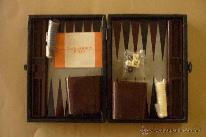 Juegos de mesa: ESTUCHE JUEGO - BAKGAMMON - SIN USAR - Foto 1