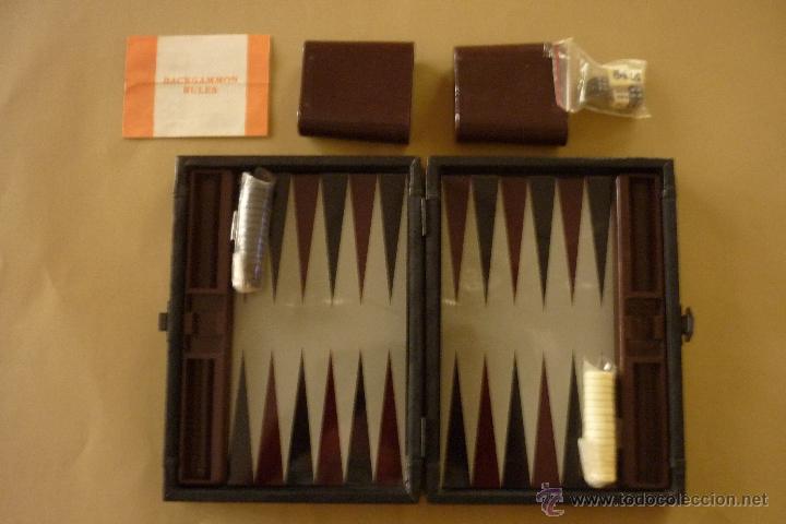 Juegos de mesa: ESTUCHE JUEGO - BAKGAMMON - SIN USAR - Foto 2