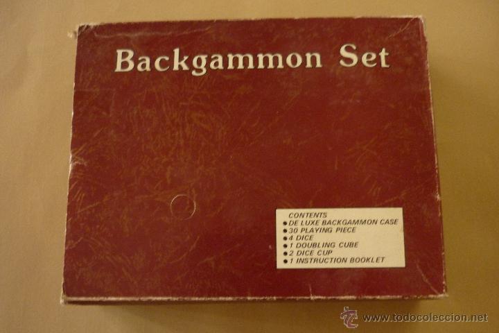 Juegos de mesa: ESTUCHE JUEGO - BAKGAMMON - SIN USAR - Foto 3