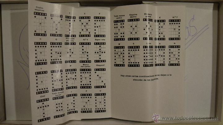 Juegos de mesa: BINGO - BORR&Aacute;S - A&Ntilde;OS 80 - COMPLETO - Foto 3