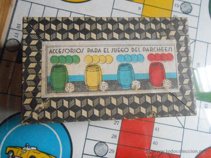 Juegos de mesa: Tablero PARCH&Iacute;S y DAMAS con fichas - Foto 1