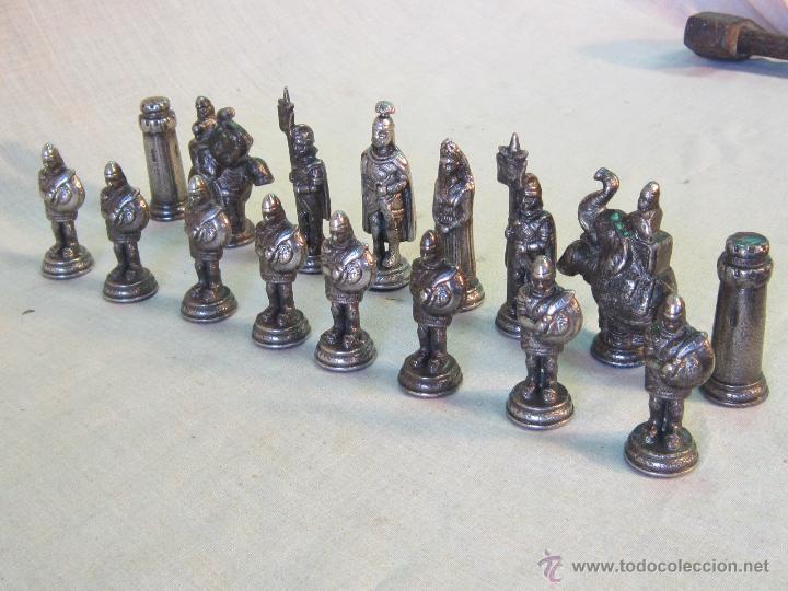 Juegos de mesa: AJEDREZ EN METAL - Foto 7