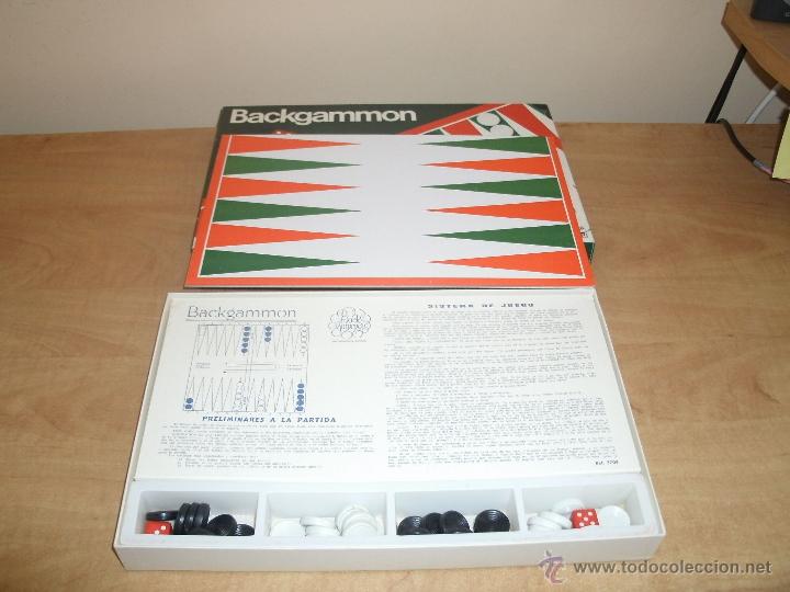 Juegos de mesa: BACKGAMMON. Borr&aacute;s. Ref. 7709. Nuevo en caja. Vintage - Foto 2