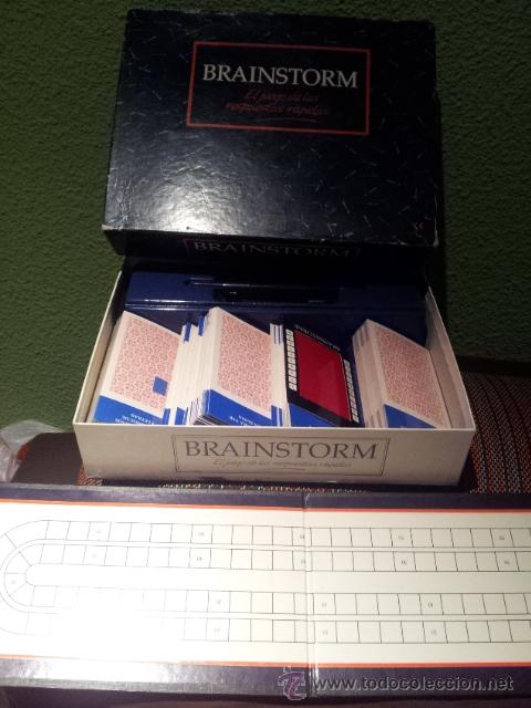 Jogos de mesa: JUEGO BRAINSTORM PARKER A&Ntilde;O 1992