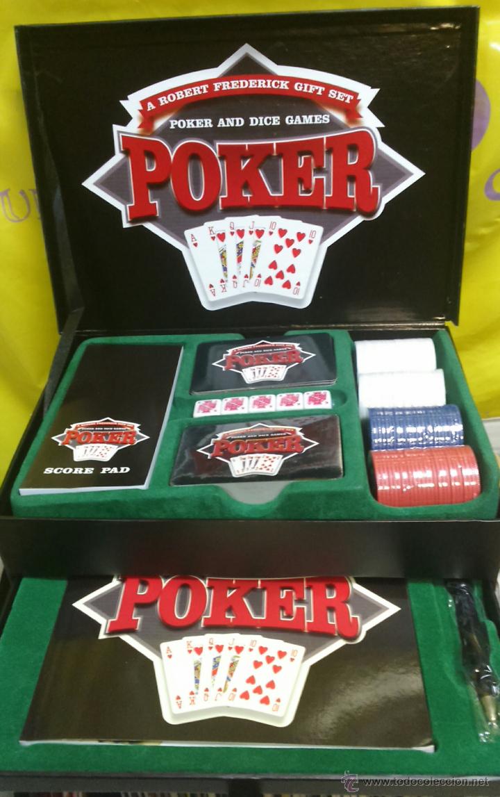 Juegos de mesa: PoKER - SET ROBERT FREDERICK - ORIGINAL - Foto 1