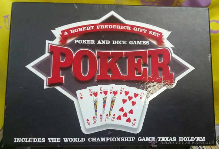 Juegos de mesa: PoKER - SET ROBERT FREDERICK - ORIGINAL - Foto 2