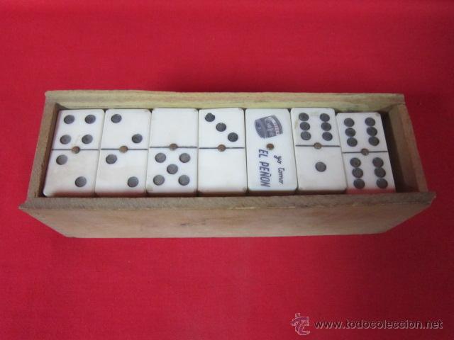 Juegos de mesa: Juego de domin&oacute; Caf&eacute; el Pe&ntilde;&oacute;n. - Foto 1