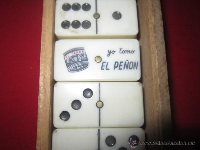 Juegos de mesa: Juego de domin&oacute; Caf&eacute; el Pe&ntilde;&oacute;n. - Foto 2