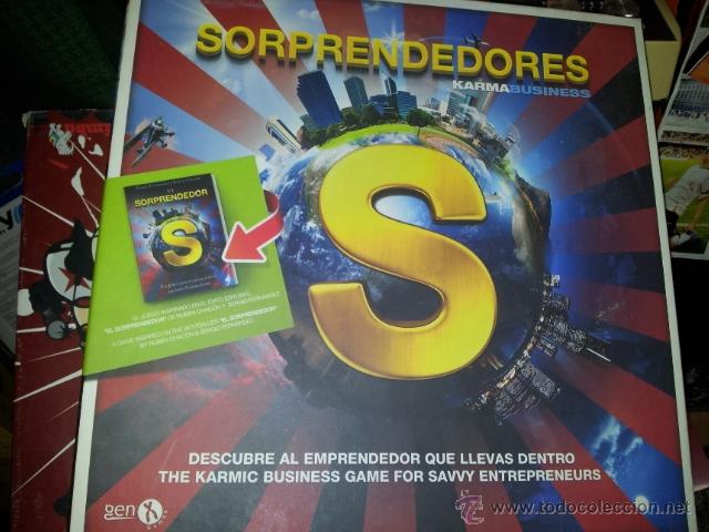 Juegos de mesa: SORPRENDEDORES DE GEN X GAME