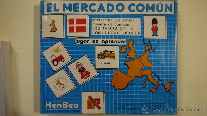 Juegos de mesa: EL MERCADO COM&Uacute;N - HENBEA - A&Ntilde;OS 80 - Foto 1