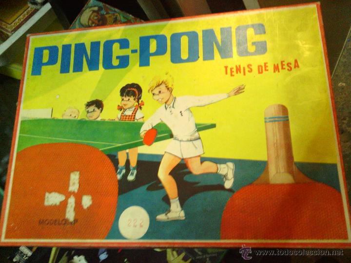 Juegos de mesa: TENIS DE MESA -EQUIPO DE PING PONG- EN CAJA ORIGINAL - Foto 1