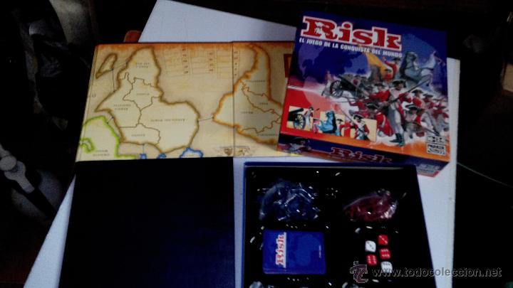Juegos de mesa: juego de mesa risk de hasbro como nuevo - Foto 4