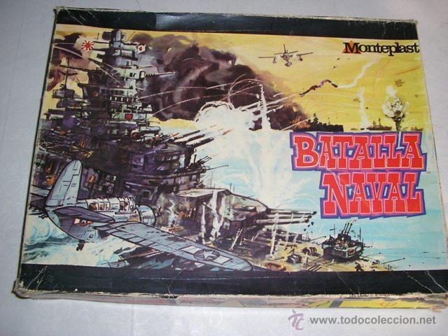 Juegos de mesa: BATALLA NAVAL ANTIGUO JUEGO DE BARCOS - MONTEPLAST - Foto 1