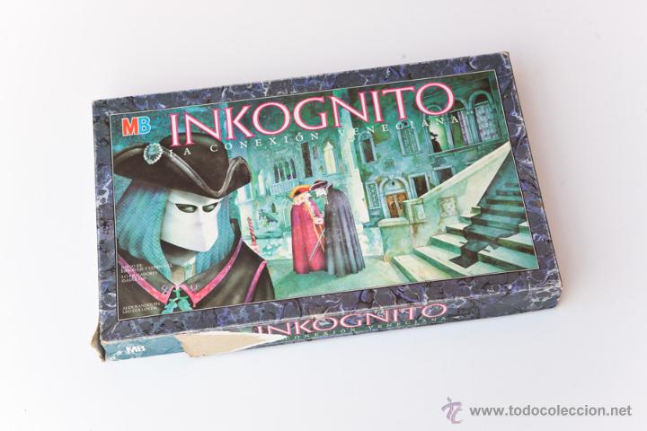 Juegos de mesa: INCOGNITO DE MB, PRIMERA EDICI&Oacute;N