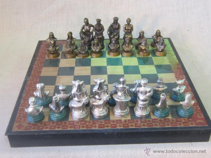 Jogos de mesa: AJEDREZ EN METAL