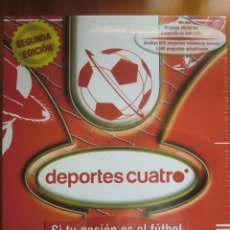 Juegos de mesa: JUEGO MESA DEPORTES CUATRO, SEGUNDA EDICIÓN (2012) DE FAMOSA. FÚTBOL. COMPLETO. NUEVO Y PRECINTADO