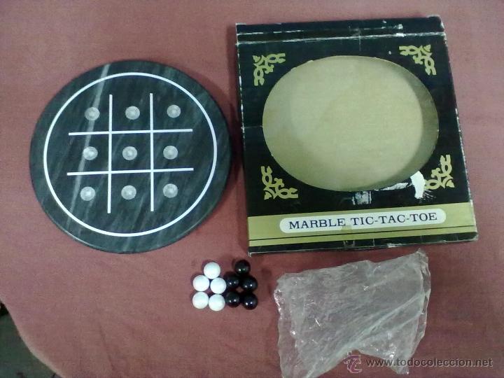 Juegos de mesa: 3 EN RAYA MARBLE TIC TAC TOE - Foto 2